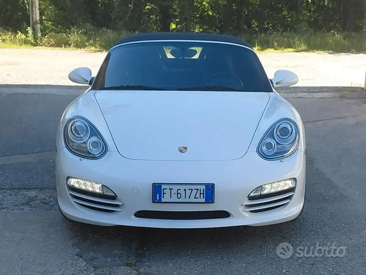 Usata Porsche Boxster 256 CV (188 kW) 2010 Bianco Cabrio