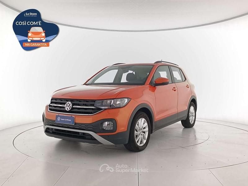 Energetic orange metallizzato Usata 2019 VW T-Cross Style SUV | 14.500 € (Buon prezzo) - Immagine 1/4