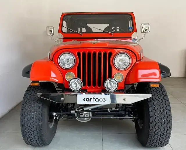 Usata Jeep CJ 250 CV (183 kW) 1974 Rosso metallizzato