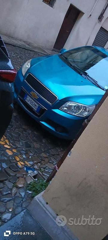 Blu Usata 2008 Chevrolet Aveo Tre volumi | 2100 € - Immagine 1/4