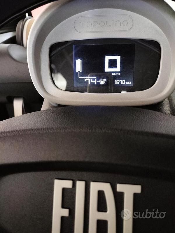 Nuova Fiat Topolino 2025 Verde Utilitaria