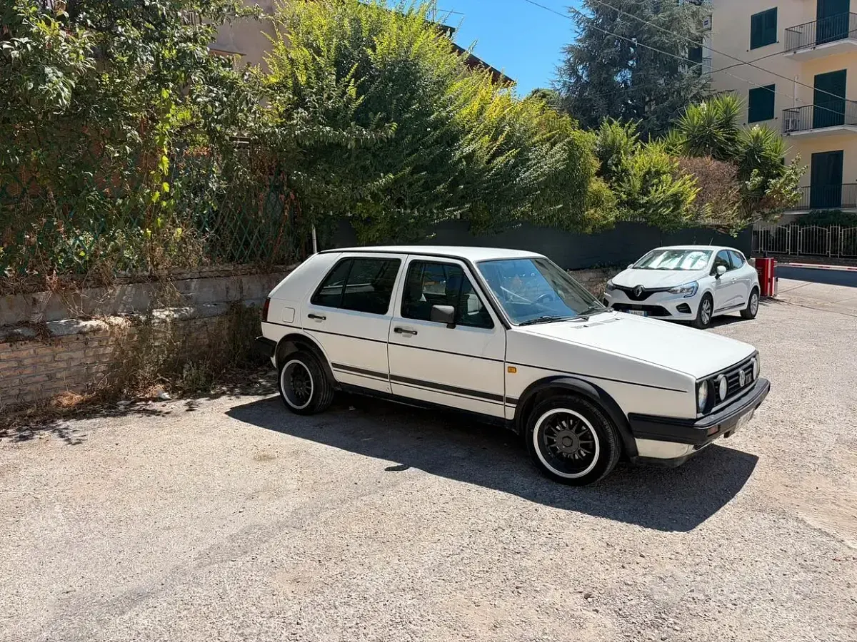 Usata VW Golf II 69 CV (50 kW) 1986 Bianco Utilitaria