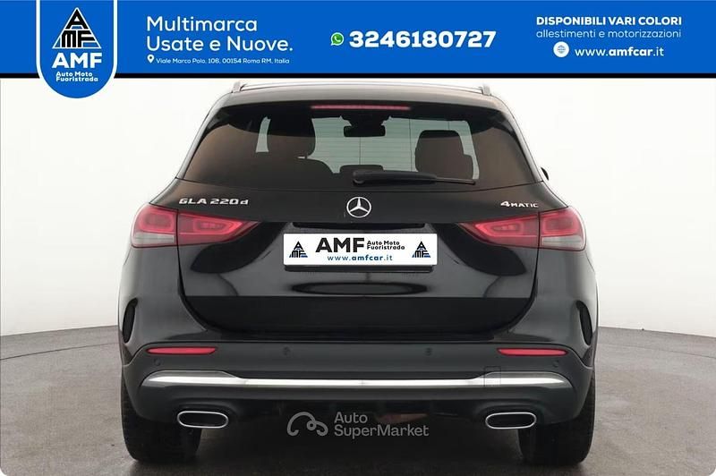 Usata Mercedes GLA220 AMG 190 CV (139 kW) 2023 Nero SUV