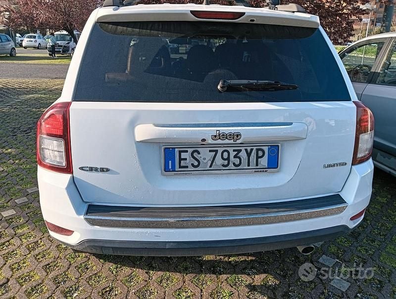 Usata Jeep Compass 163 CV (119 kW) 2013 Bianco SUV