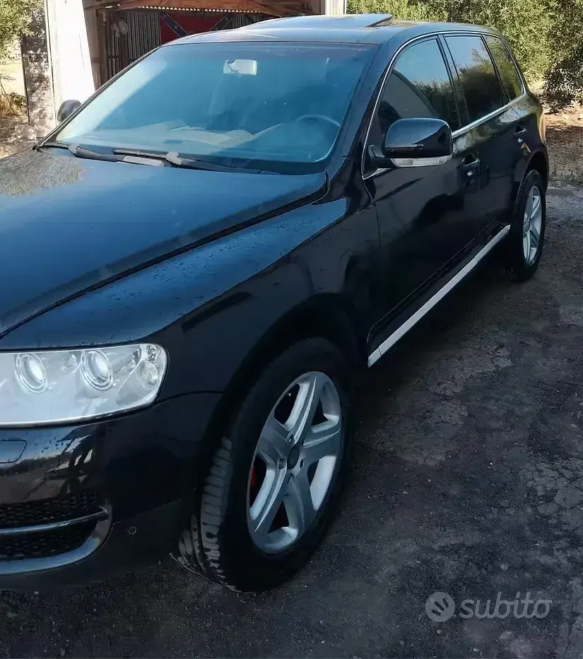 Usata VW Touareg R 174 CV (127 kW) 2004 Nero SUV