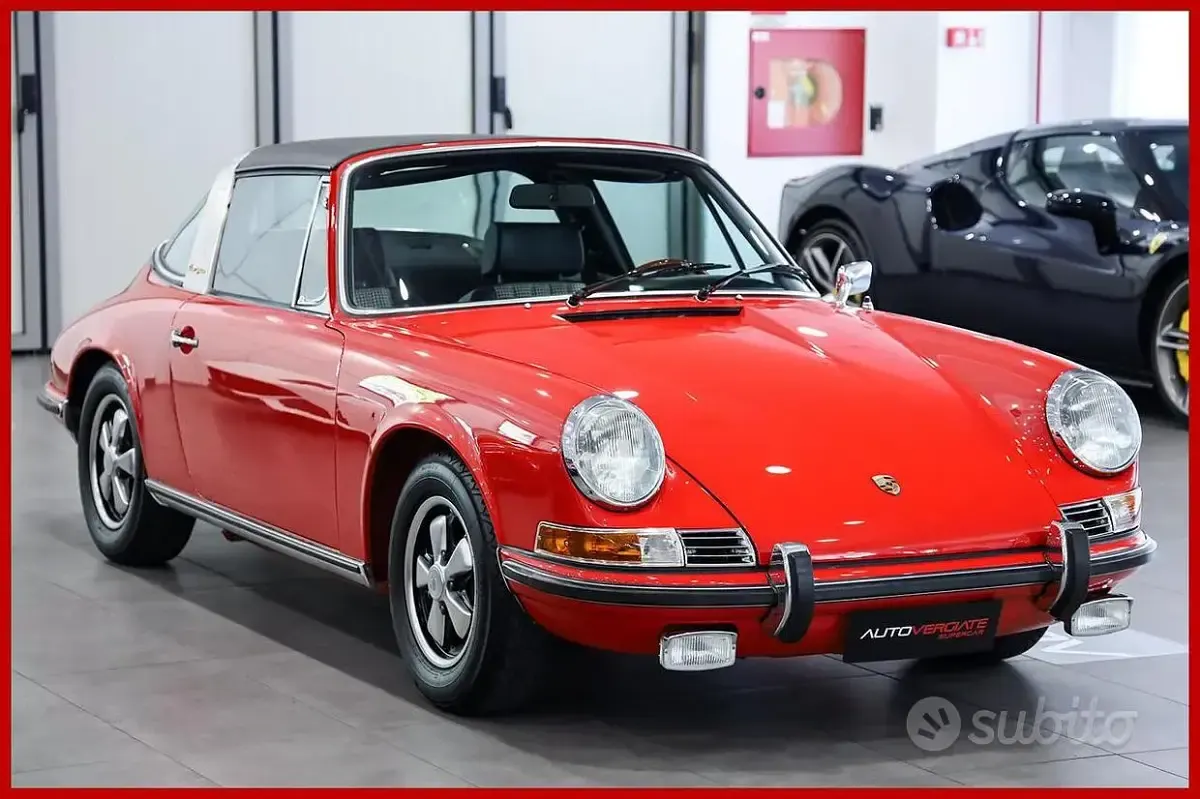 Usata Porsche 911 125 CV (91 kW) 1970 Rosso bahia Cabrio