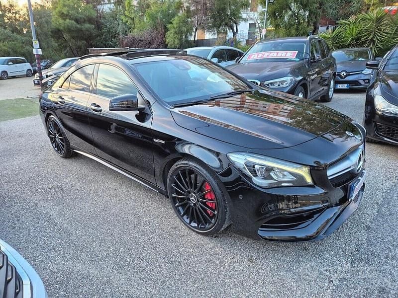Usata Mercedes CLA45 AMG AMG 381 CV (280 kW) 2017 Nero Berlina