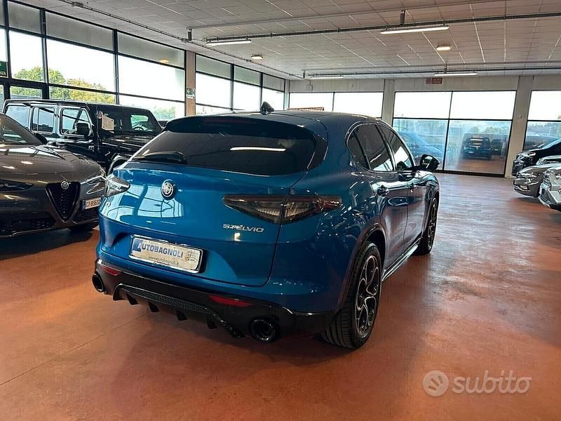 Usata Alfa Romeo Stelvio Veloce 210 CV (154 kW) 2024 Blu SUV