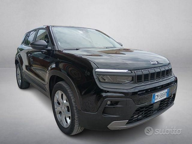 Usata Jeep Avenger Longitude 101 CV (74 kW) 2023 Nero SUV