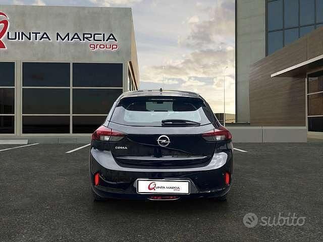 Usata Opel Corsa Elegance 101 CV (74 kW) 2021 Nero Berlina