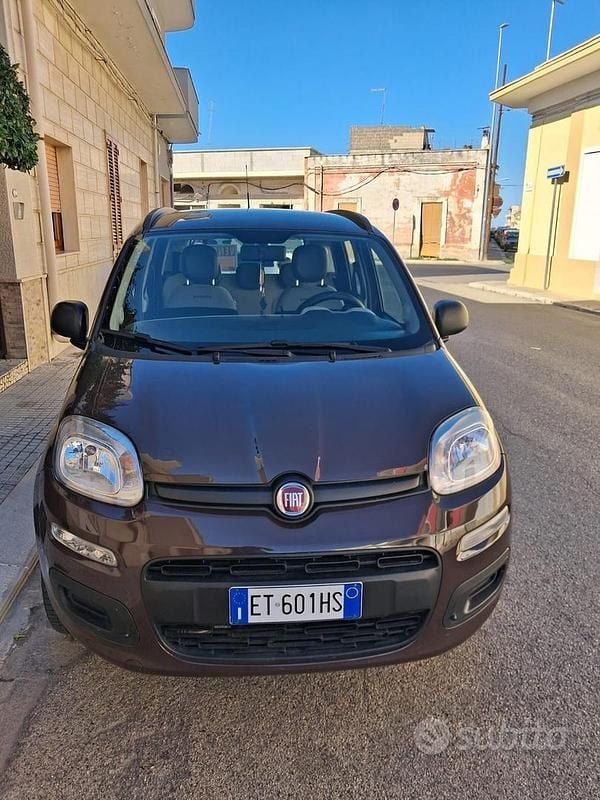 Usata Fiat Panda 85 CV (62 kW) 2012 Marrone Berlina