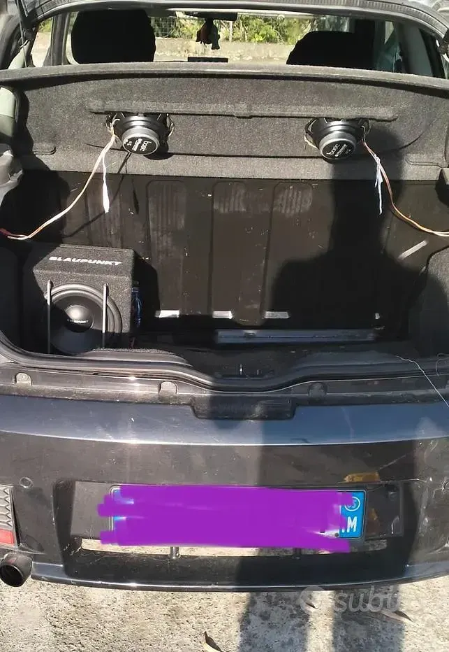 Usata Fiat Punto 69 CV (50 kW) 2005 Nero Utilitaria
