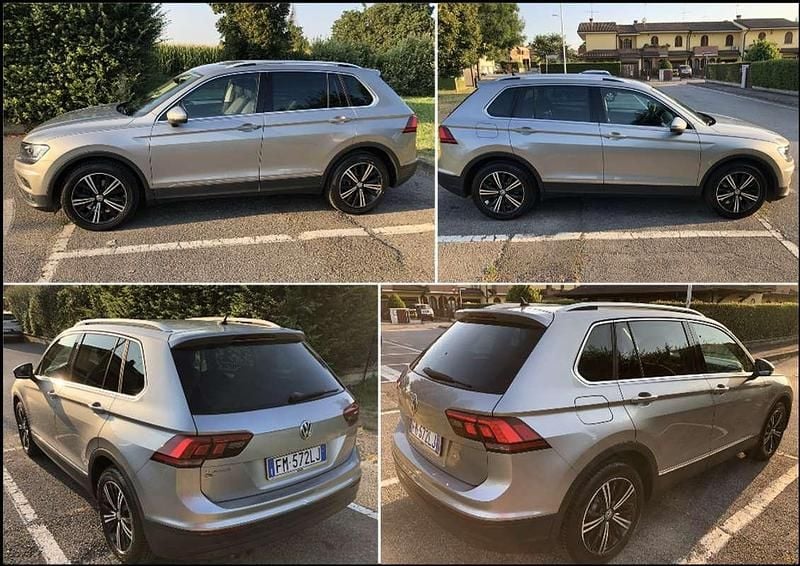 Usata VW Tiguan Advance 150 CV (110 kW) 2017 Grigio SUV