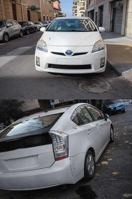 Usata Toyota Prius 99 CV (72 kW) 2009 Bianco Utilitaria