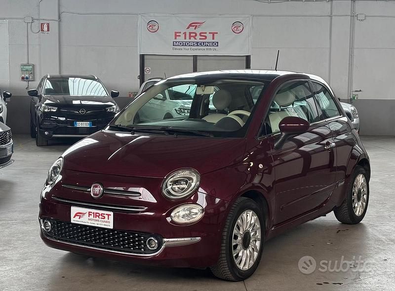 Usata Fiat 500 Riva 69 CV (50 kW) 2017 Viola Utilitaria