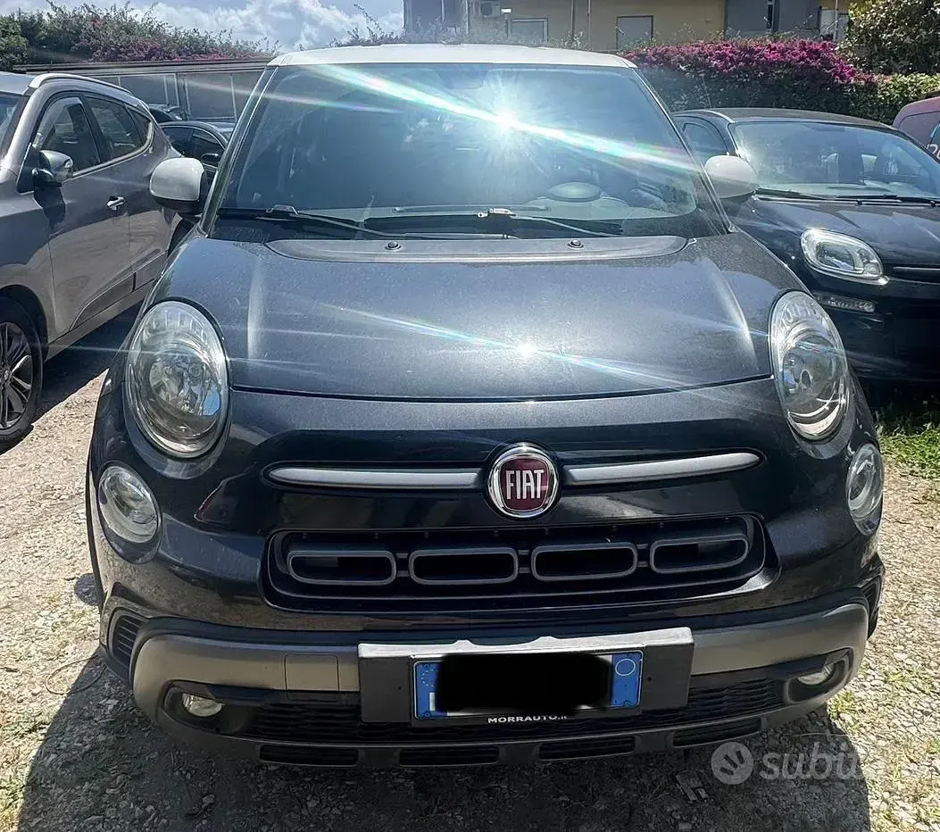 Usata Fiat 500L Cross 120 CV (88 kW) 2018 Grigio Monovolume
