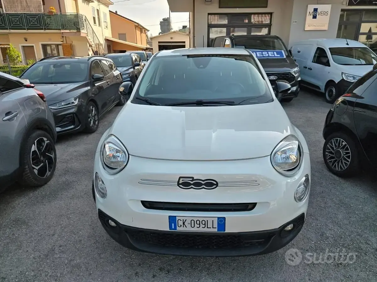 Usata Fiat 500X Club 95 CV (69 kW) 2022 Bianco SUV