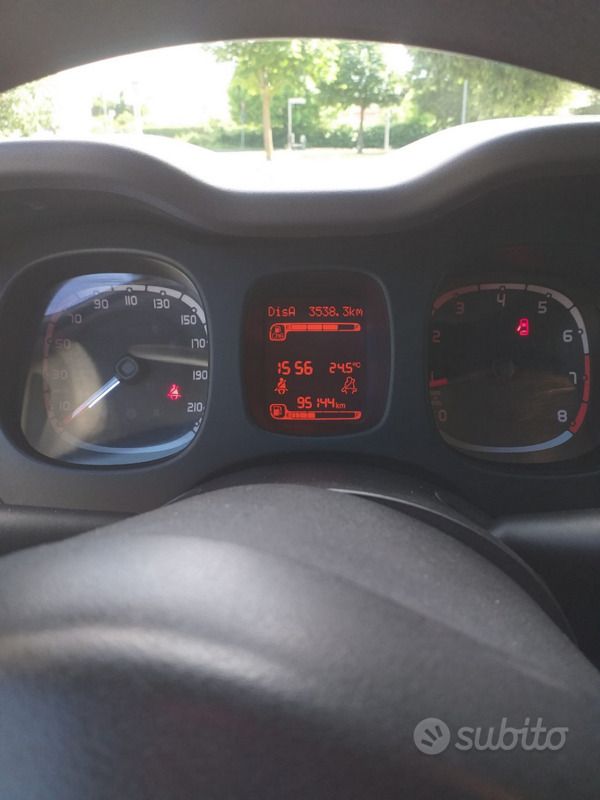 Usata Fiat Panda 85 CV (62 kW) 2016 Bianco Utilitaria