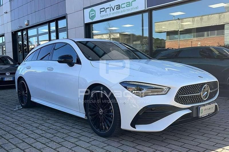 Usata Mercedes CLA200 Shooting Brake AMG Line Premium Plus 150 CV (110 kW) 2024 Bianco Station wagon