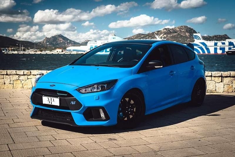 Usata Ford Focus RS 349 CV (256 kW) 2018 Blu/azzurro Berlina