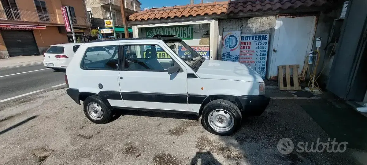 Usata Fiat Panda 4x4 50 CV (36 kW) 1988 Bianco Utilitaria
