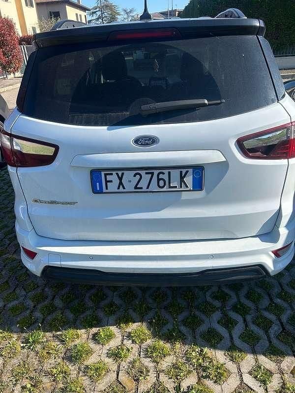 Usata Ford Ecosport ST-Line 99 CV (72 kW) 2019 Bianco SUV
