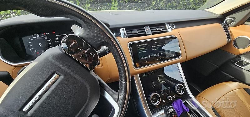 Usata Land Rover Range Rover Sport HSE 400 CV (294 kW) 2021 Blu/azzurro SUV