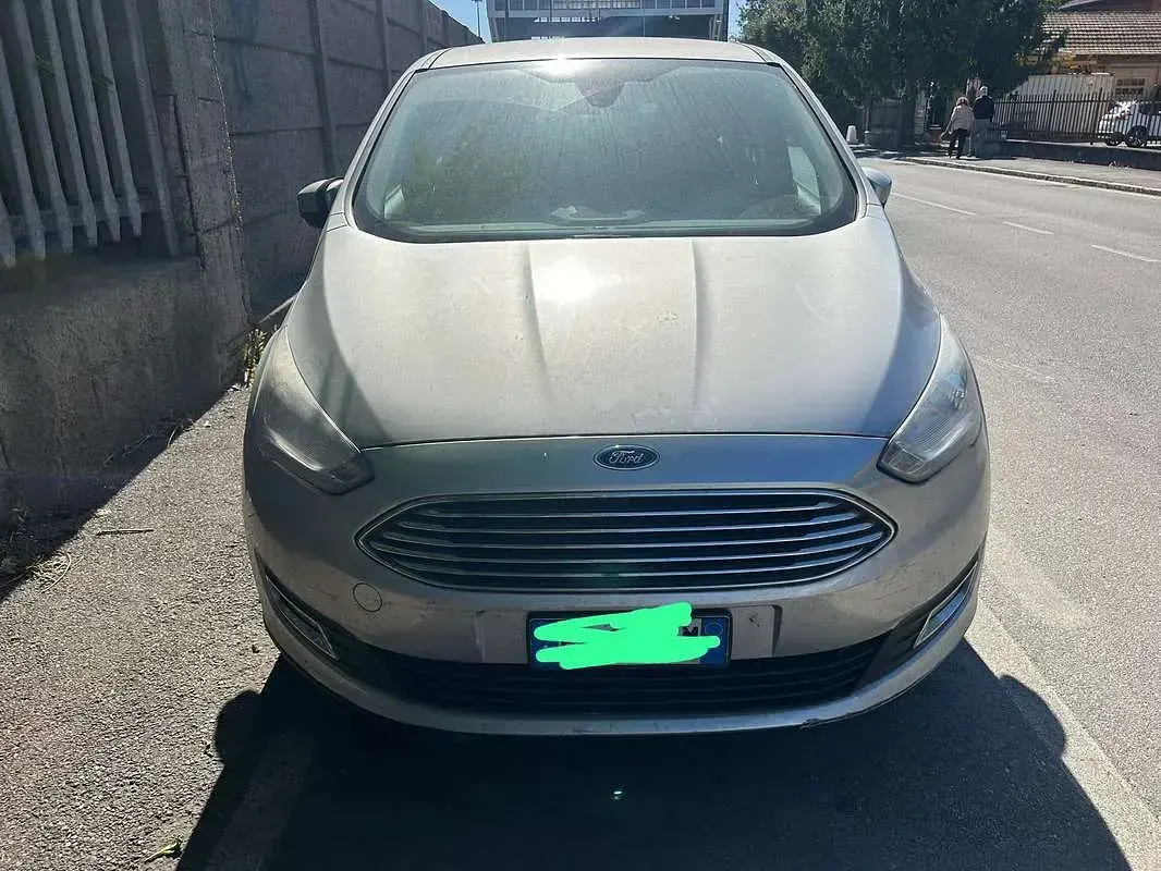 Usata Ford C-MAX Titanium X 125 CV (91 kW) 2016 Argento Monovolume