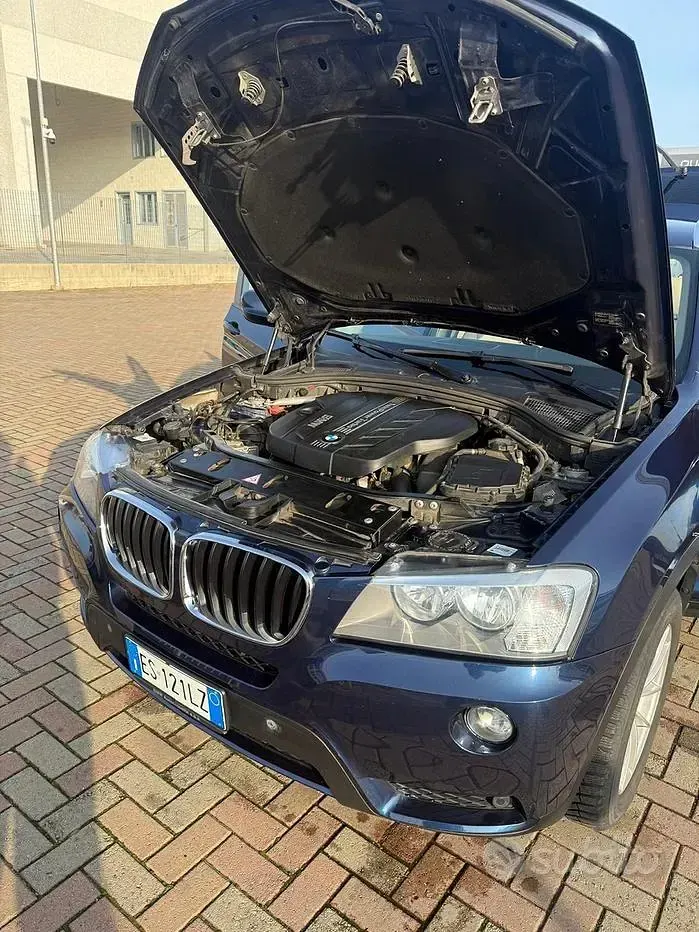 Usata BMW X3 184 CV (135 kW) 2013 Blu SUV