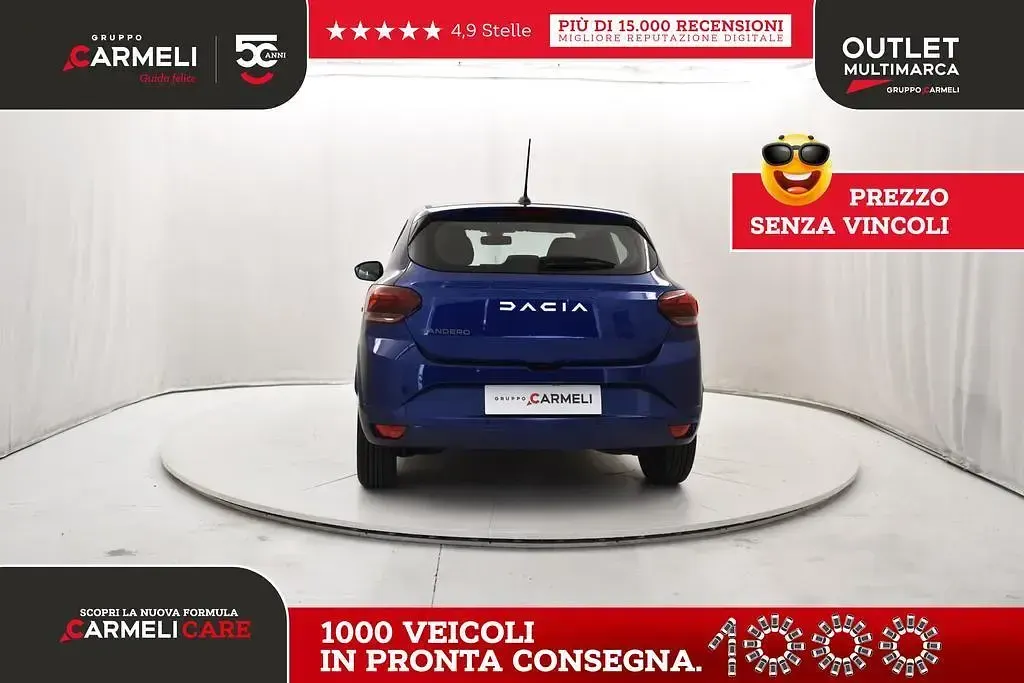 Usata Dacia Sandero Expression 101 CV (74 kW) 2023 Blu Berlina