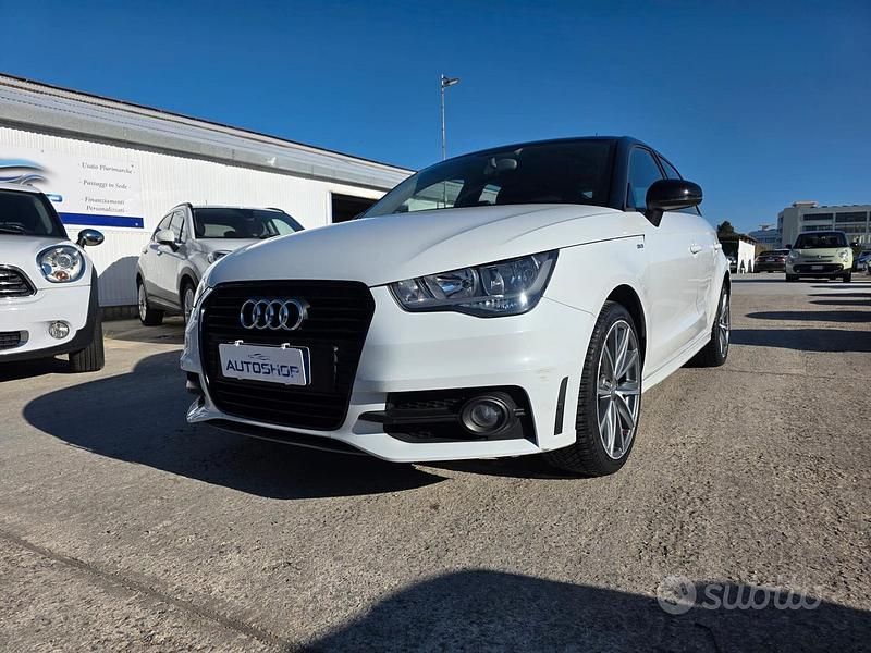 Usata Audi A1 Attraction 2014 Bianco Utilitaria