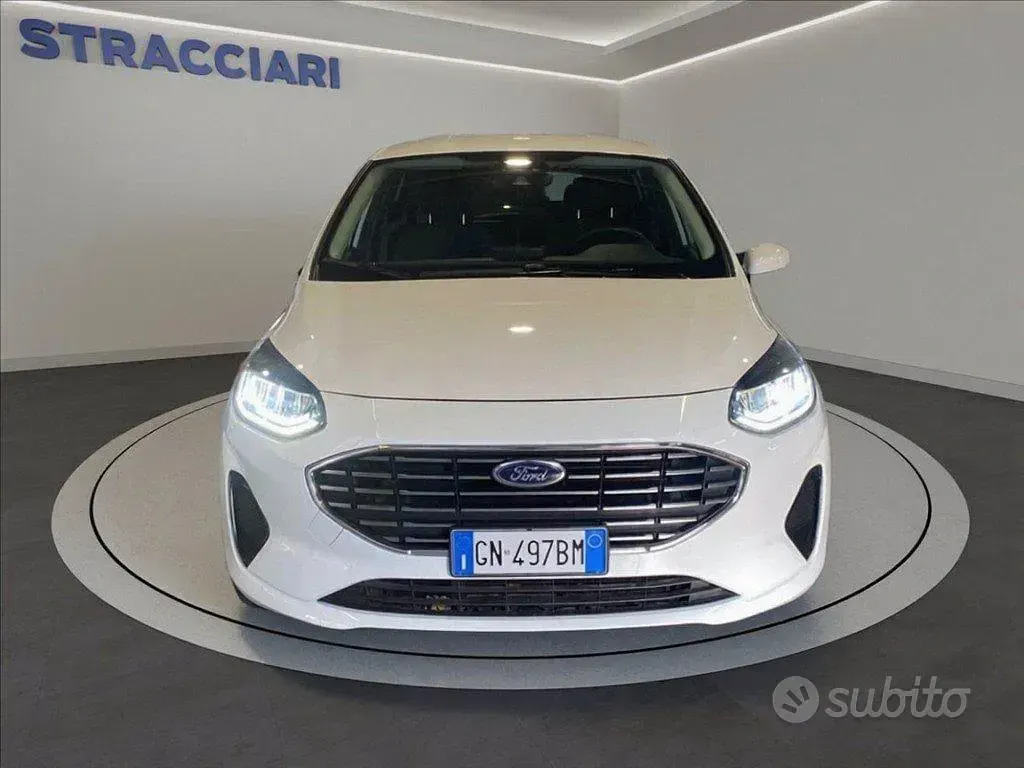 Usata Ford Fiesta Titanium 75 CV (55 kW) 2023 Bianco Utilitaria