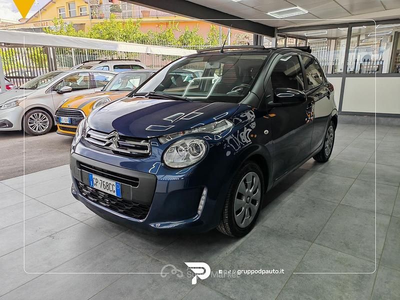 Usata Citroën C1 Feel 69 CV (50 kW) 2017 Blu Utilitaria