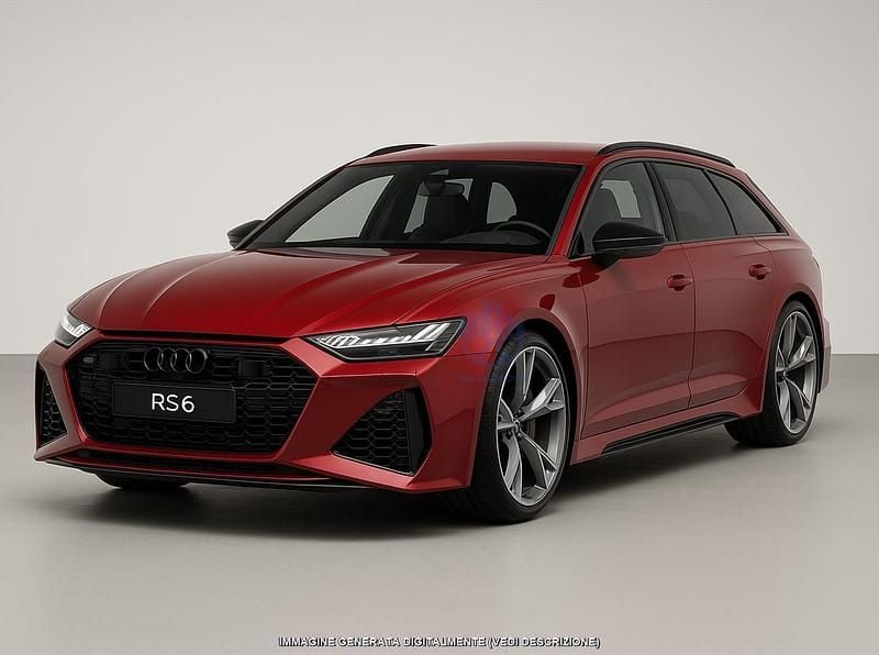 Usata Audi RS6 Performance 630 CV (463 kW) 2025 Rosso Station wagon