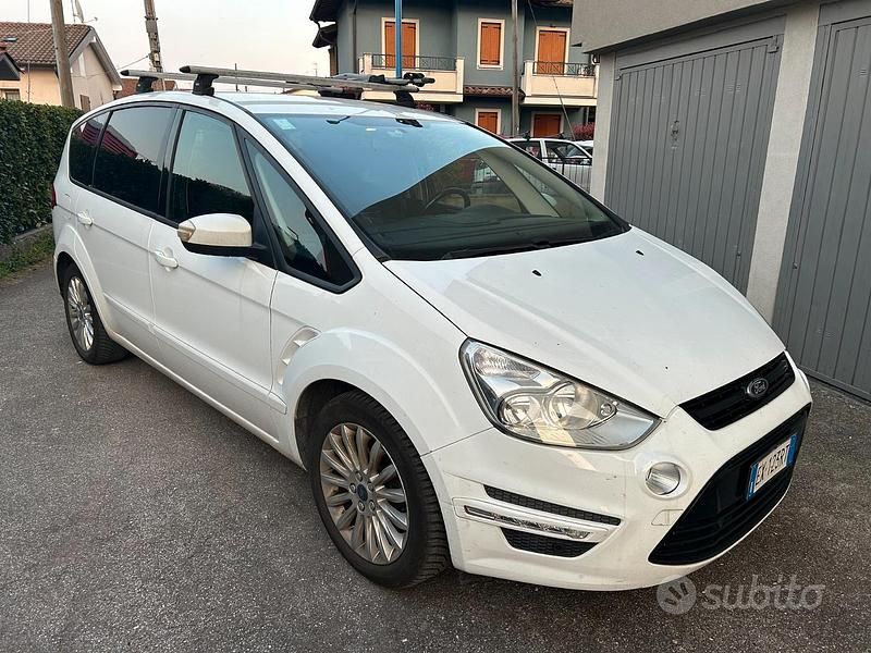 Usata Ford S-MAX S 140 CV (102 kW) 2014 Bianco Monovolume