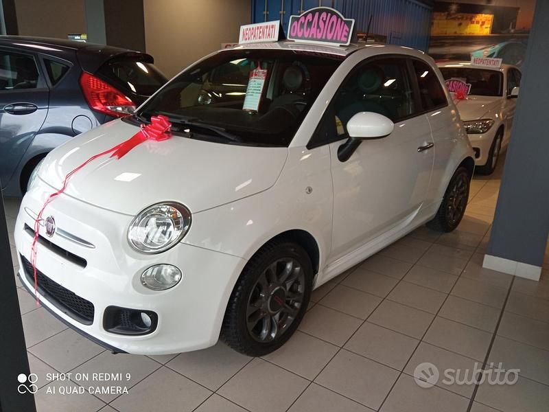 Bianco Usata 2014 Fiat 500 Sport Tre volumi | 7750 € (Buon prezzo) - Immagine 1/4
