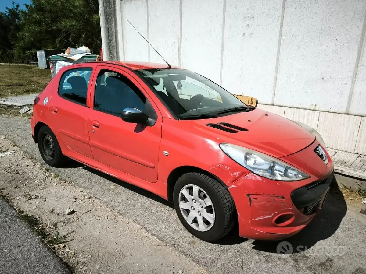 Usata Peugeot 206 2009 Rosso
