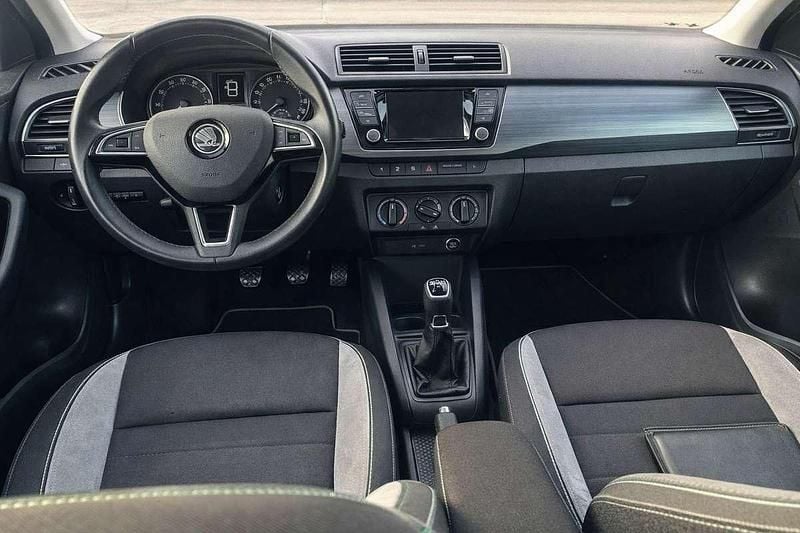 Usata Skoda Fabia Colour Edition 95 CV (69 kW) 2018 Bianco Berlina