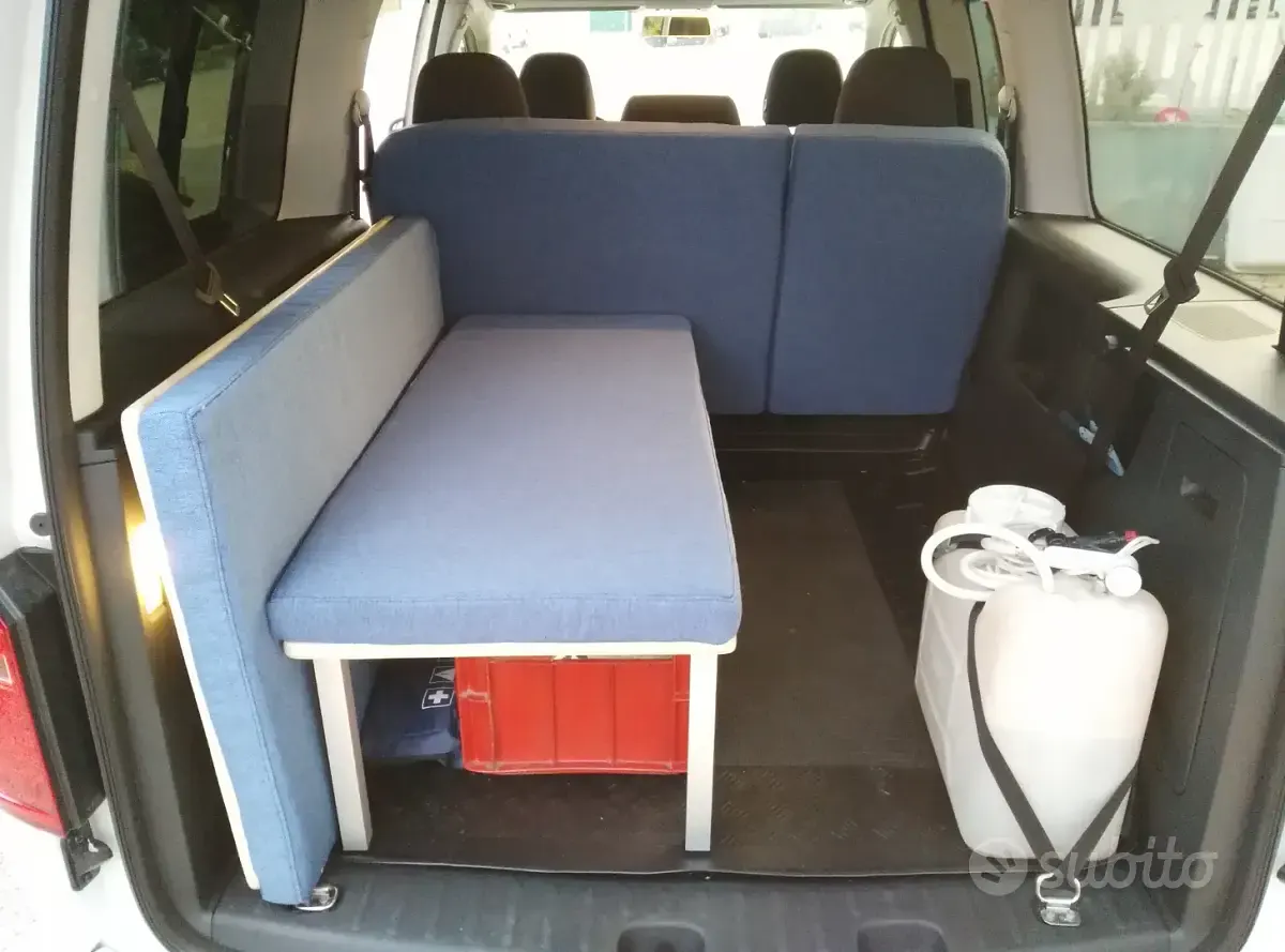 Usata VW Caddy Maxi 110 CV (80 kW) 2017 Bianco Monovolume