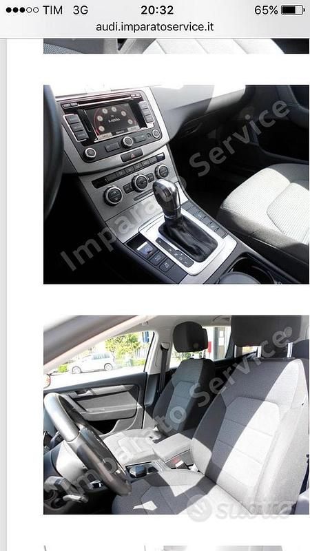 Usata VW Passat 105 CV (77 kW) 2014 Grigio Station wagon