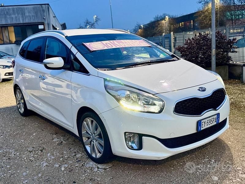 Usata Kia Carens 116 CV (85 kW) 2015 Bianco Monovolume
