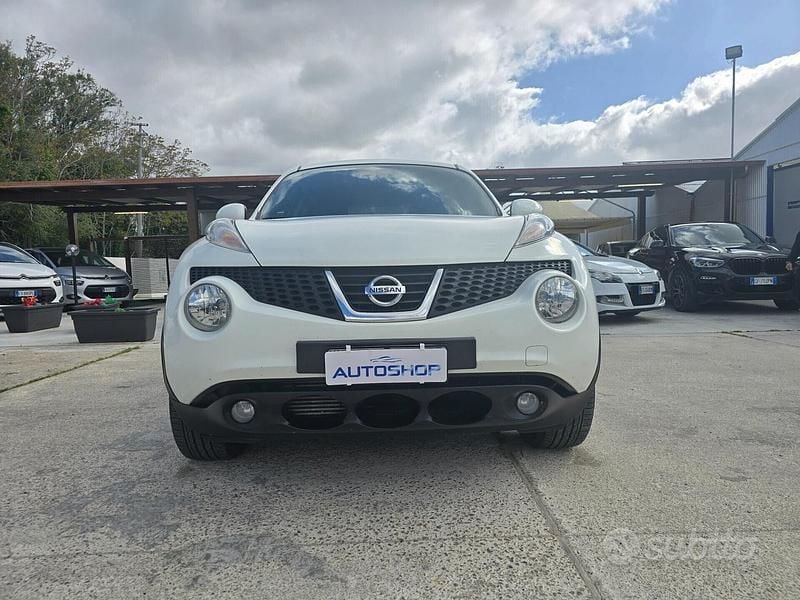 Usata Nissan Juke Visia 110 CV (80 kW) 2012 Bianco SUV