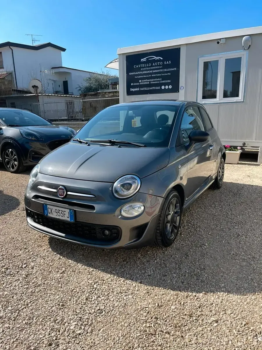 Usata Fiat 500 Sport 69 CV (50 kW) 2022 Grigio Cabrio