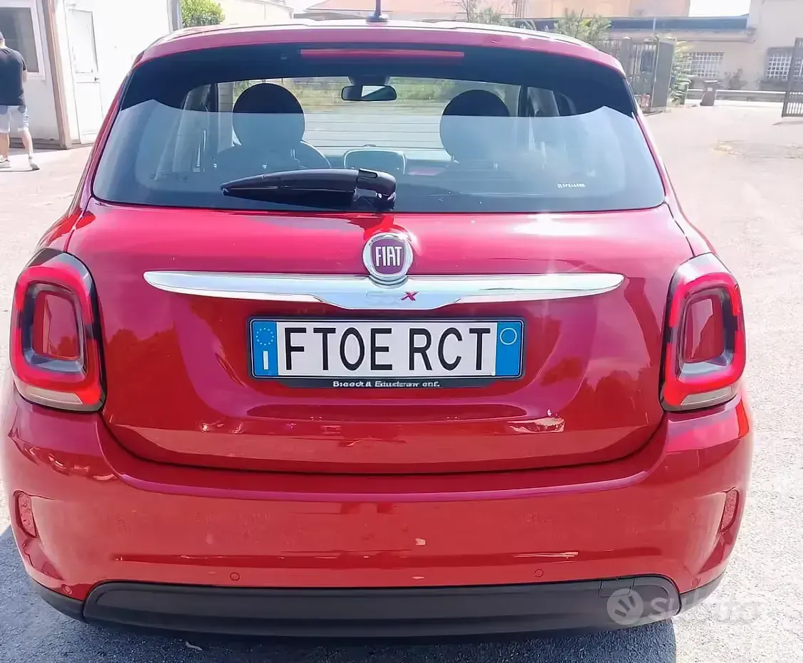 Usata Fiat 500X 120 CV (88 kW) 2019 Rosso SUV