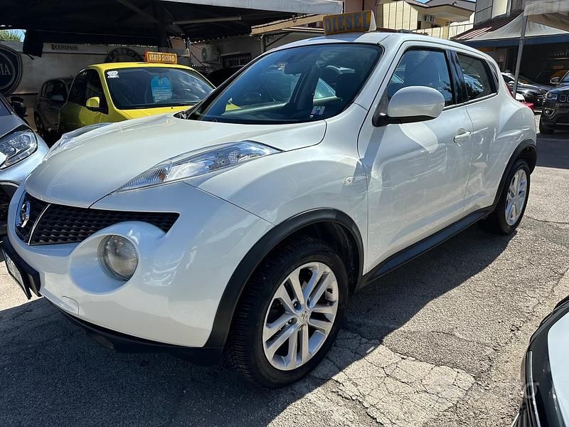 Usata Nissan Juke Acenta 110 CV (80 kW) 2014 Bianco SUV