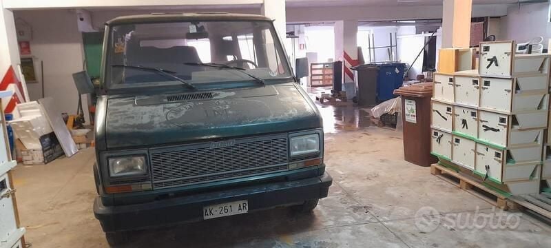 Usata Fiat Ducato 1985 Verde Furgone