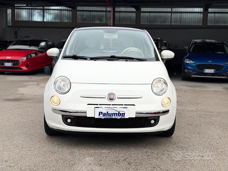 Usata Fiat 500 Lounge 95 CV (69 kW) 2012 Bianco Berlina