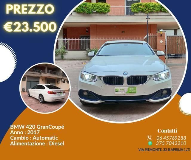 Bianco Usata 2017 BMW 420 Gran Coupé Comfort Edition Coupé | 23.500 € (Buon prezzo) - Immagine 1/4