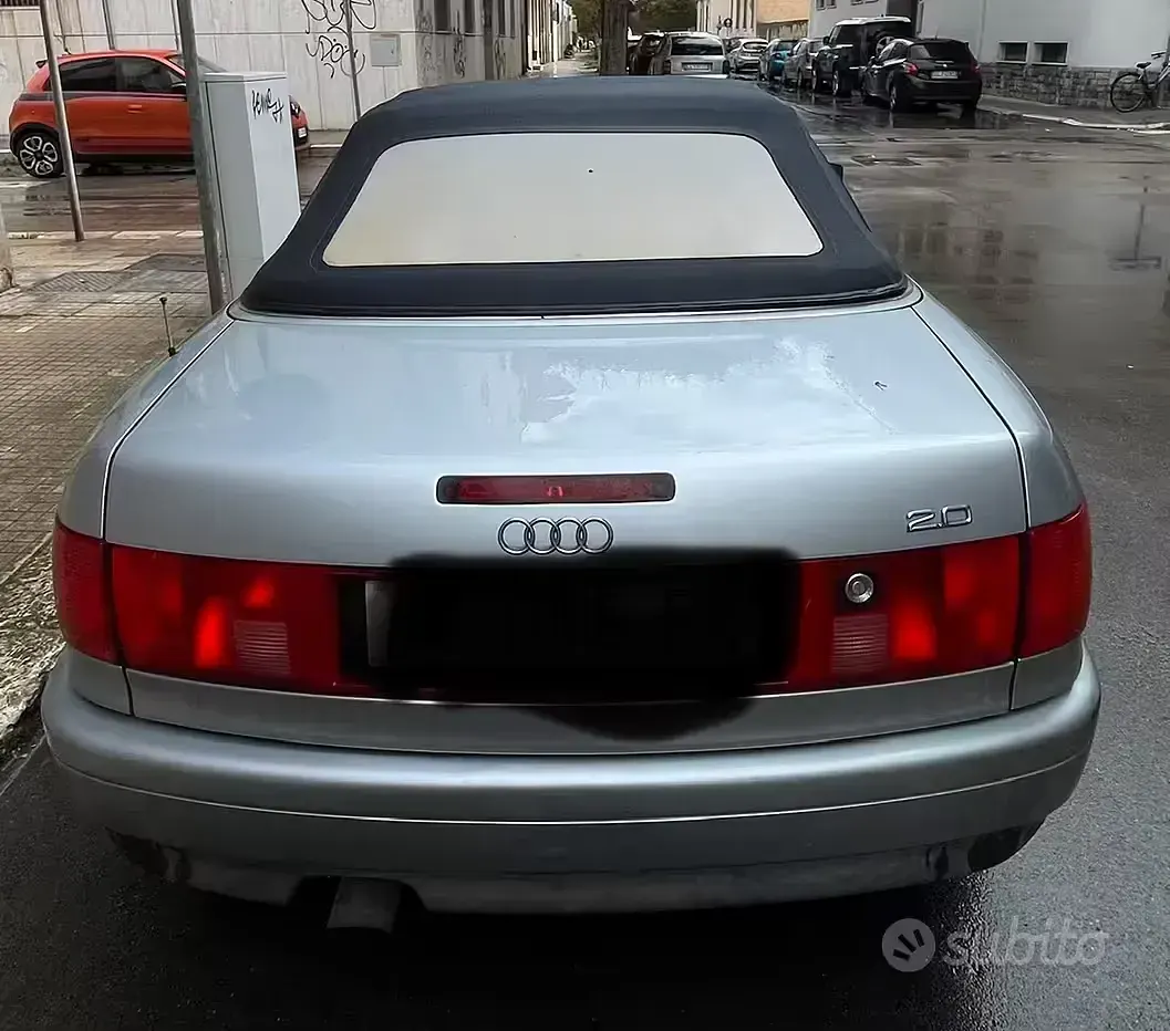 Usata Audi 80 116 CV (85 kW) 1996 Grigio Cabrio