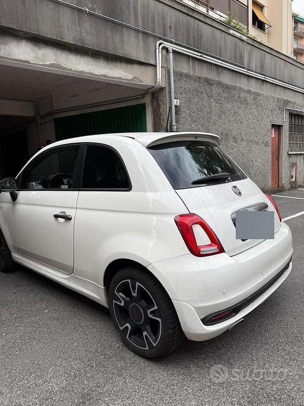 Usata Fiat 500 Sport 69 CV (50 kW) 2018 Bianco Utilitaria